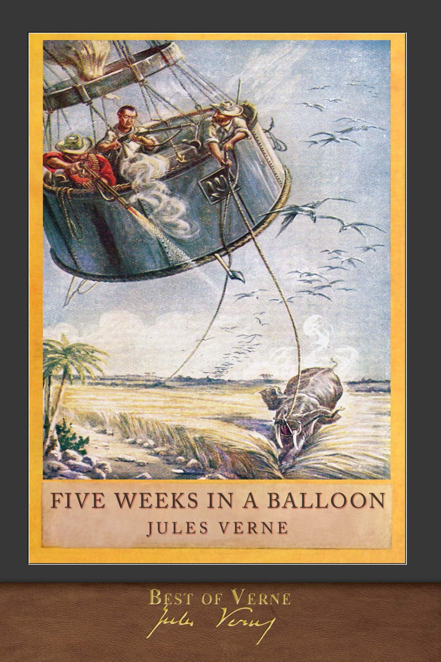 Five Weeks in a Balloon: Illustrated Classic