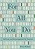 For All You Do: Self-Care and Encouragement for Teachers