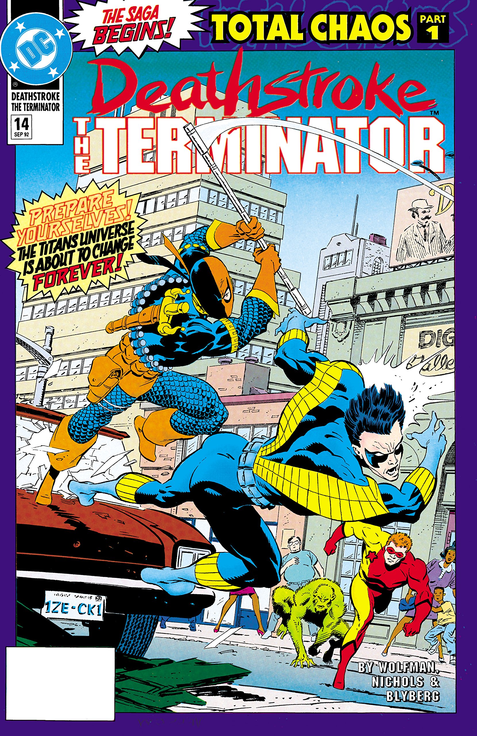 Deathstroke (1991-1996), #14, September 1992: Total Chaos, Part 1