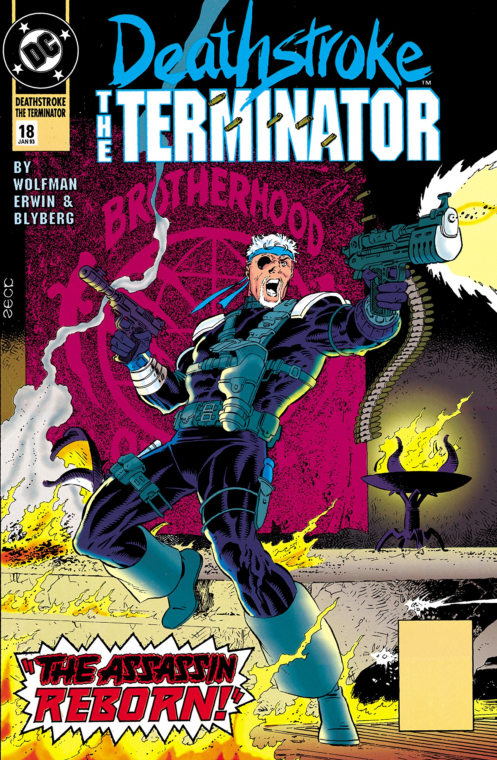 Deathstroke (1991-1996), #18, January 1993: The Nuclear Winter, Part 2