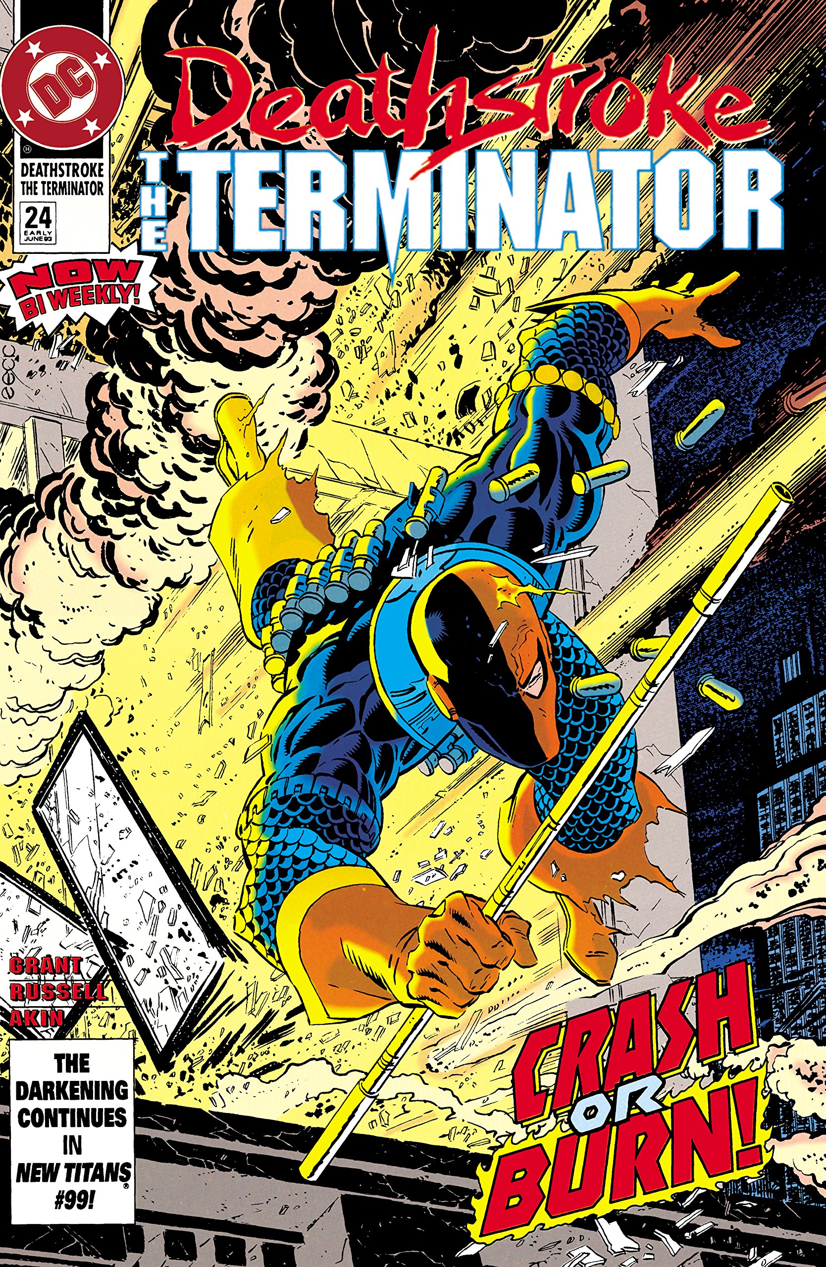 Deathstroke (1991-1996), #24, June 1993: Into the Black Dome, Part 1