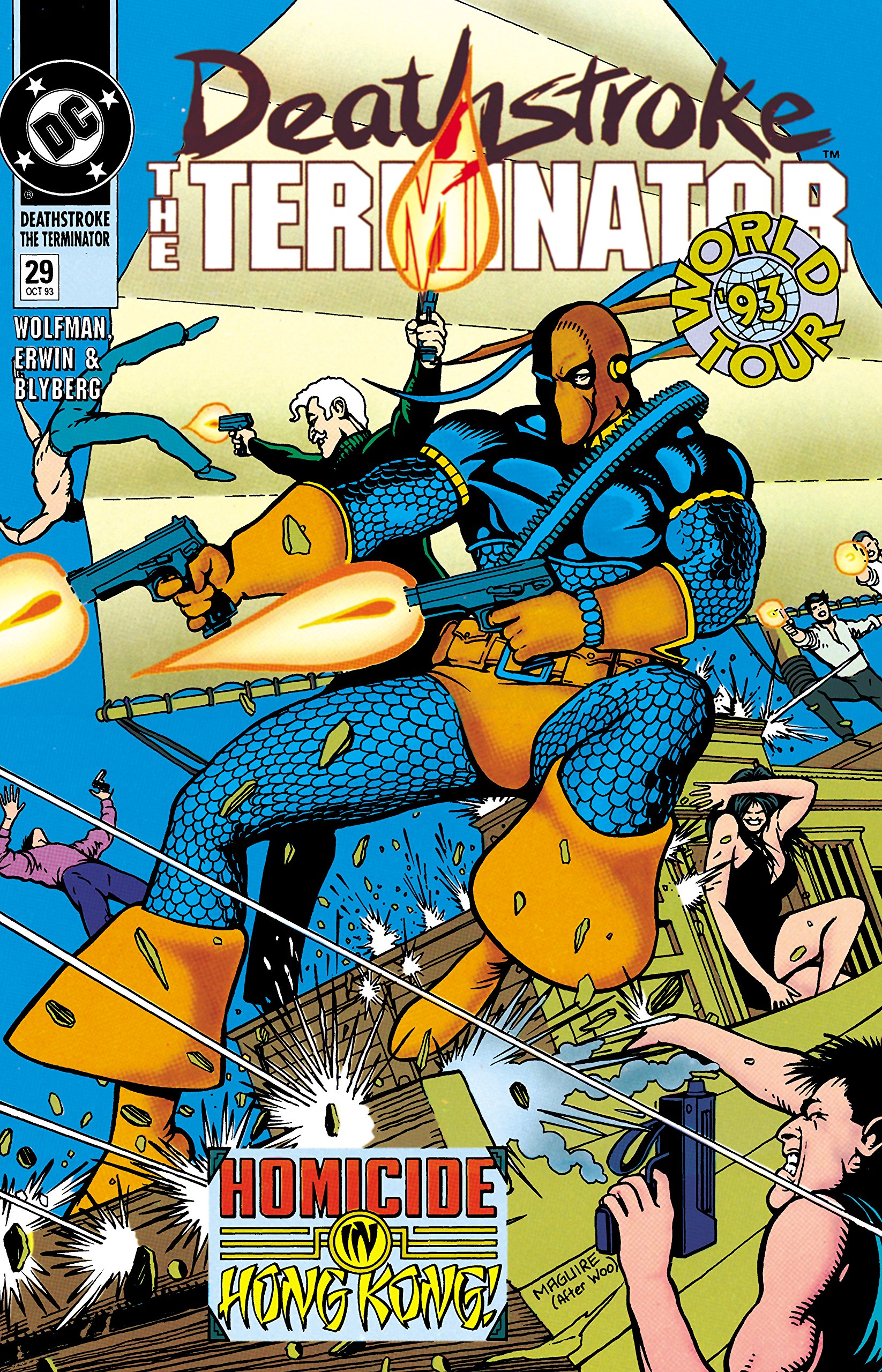 Deathstroke (1991-1996), #29, October 1993: World Tour, Part 3