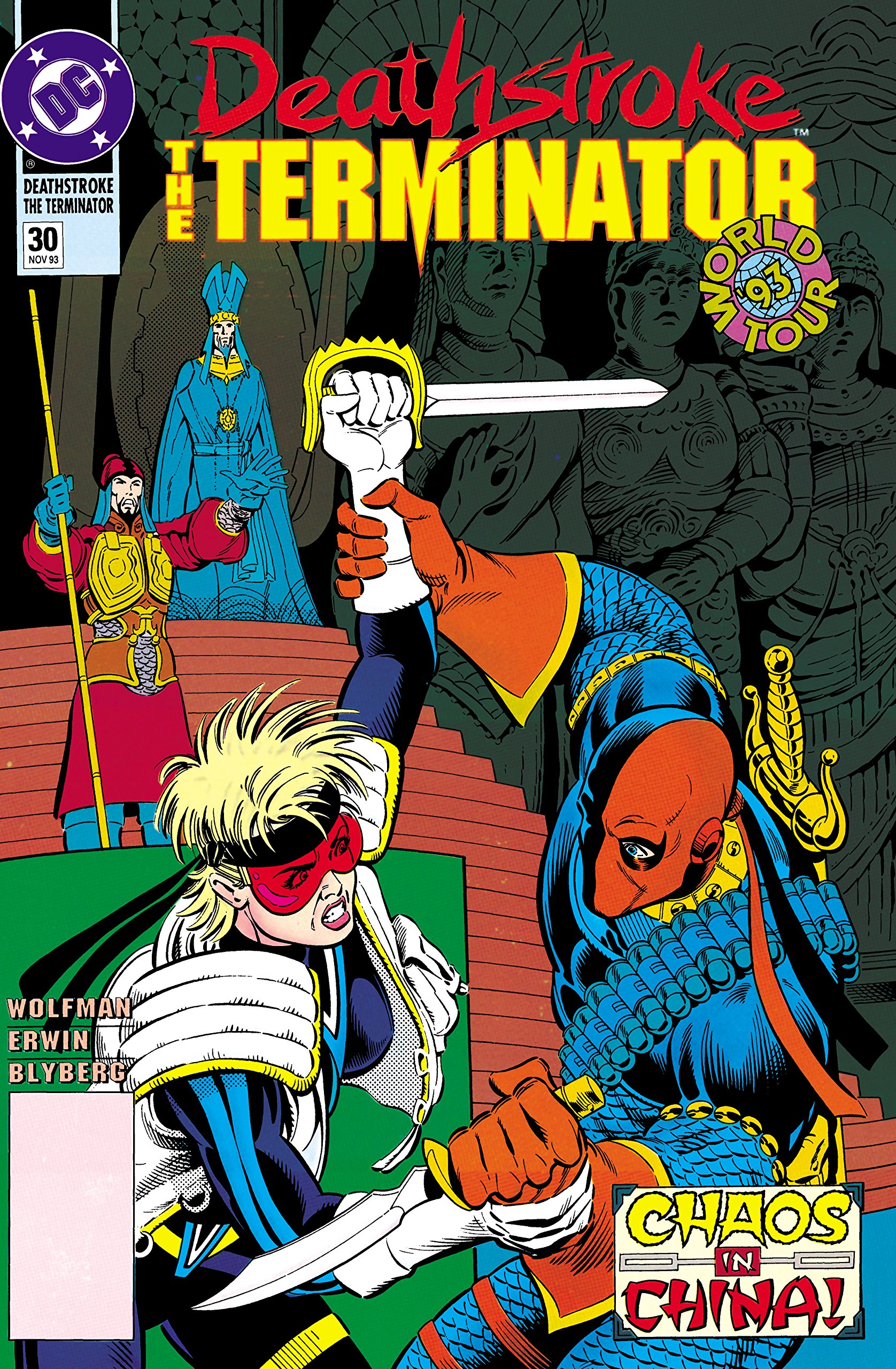 Deathstroke (1991-1996), #30, November 1993: World Tour, Part 4
