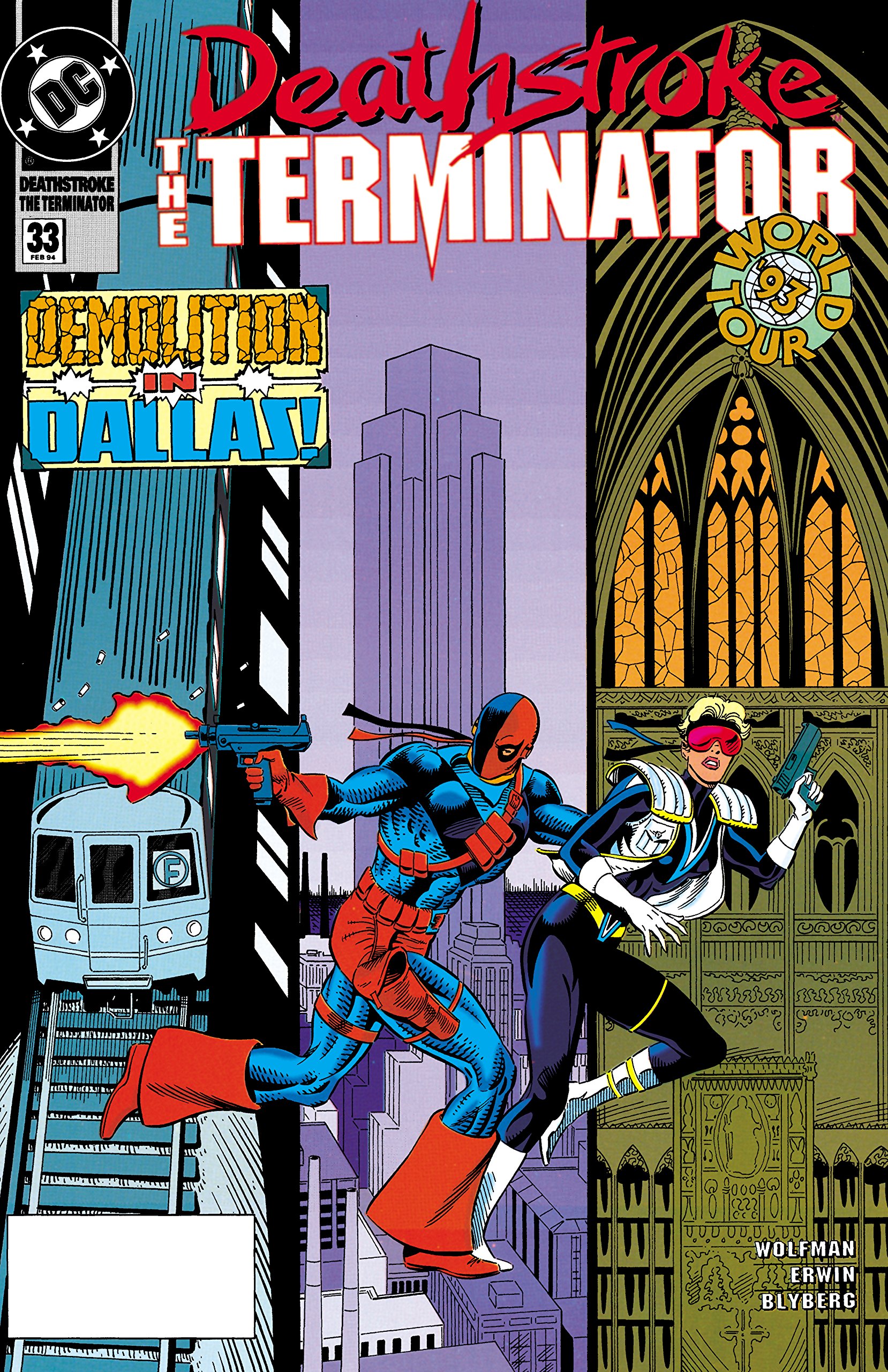 Deathstroke (1991-1996), #33, February 1994: World Tour, Part 7