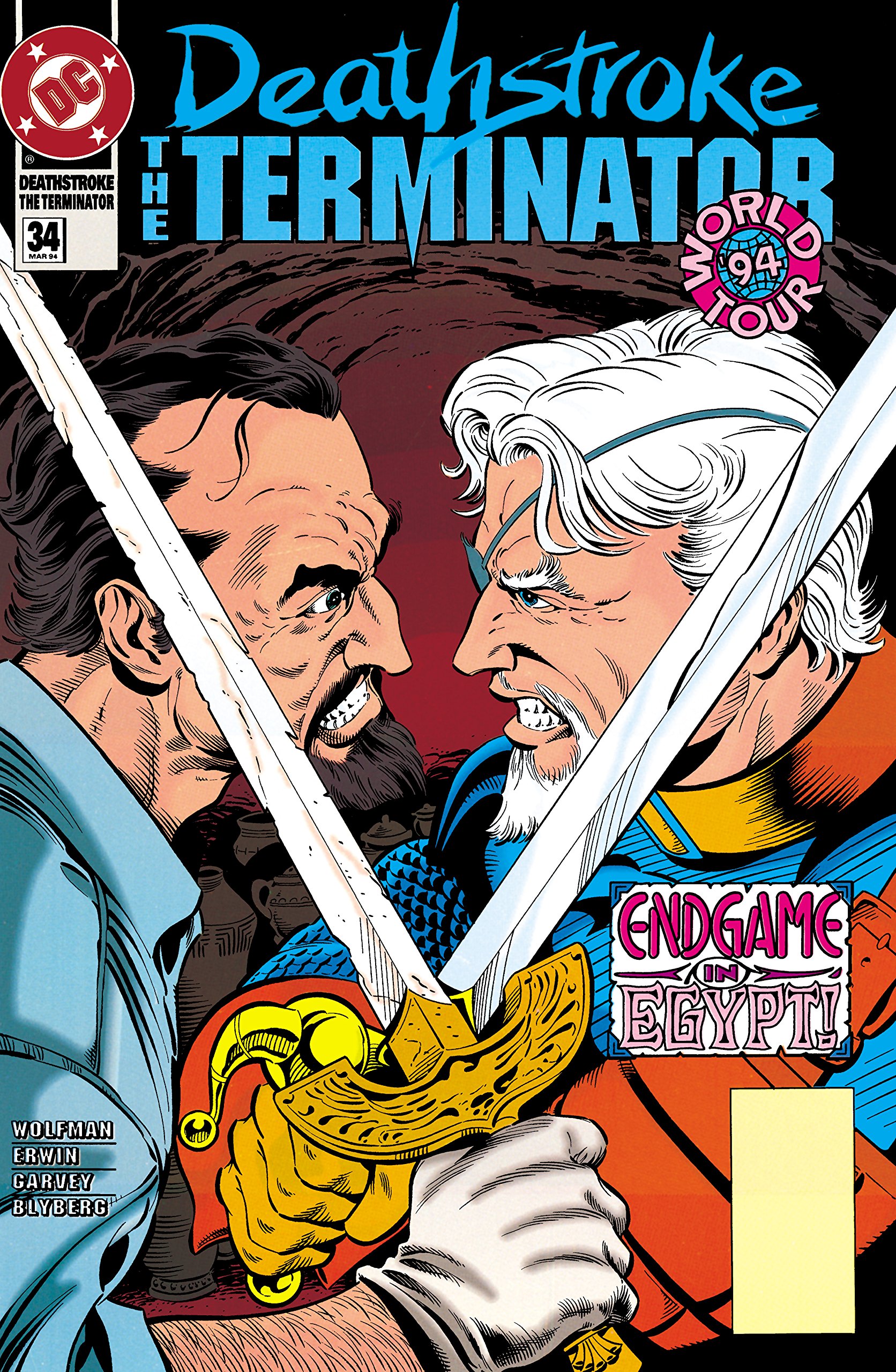 Deathstroke (1991-1996), #34, March 1994: World Tour, Part 8