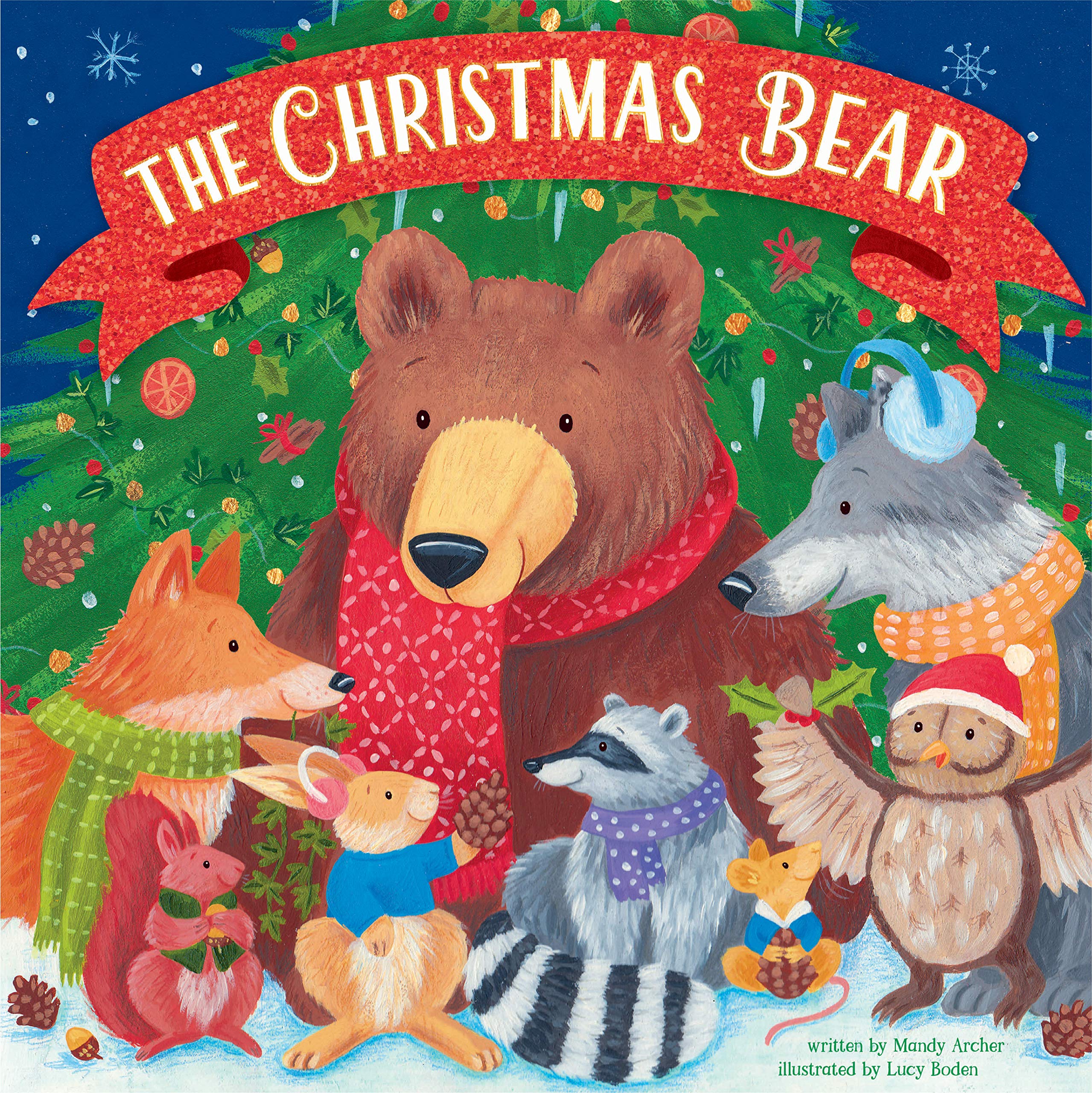 The Christmas Bear (Board book)