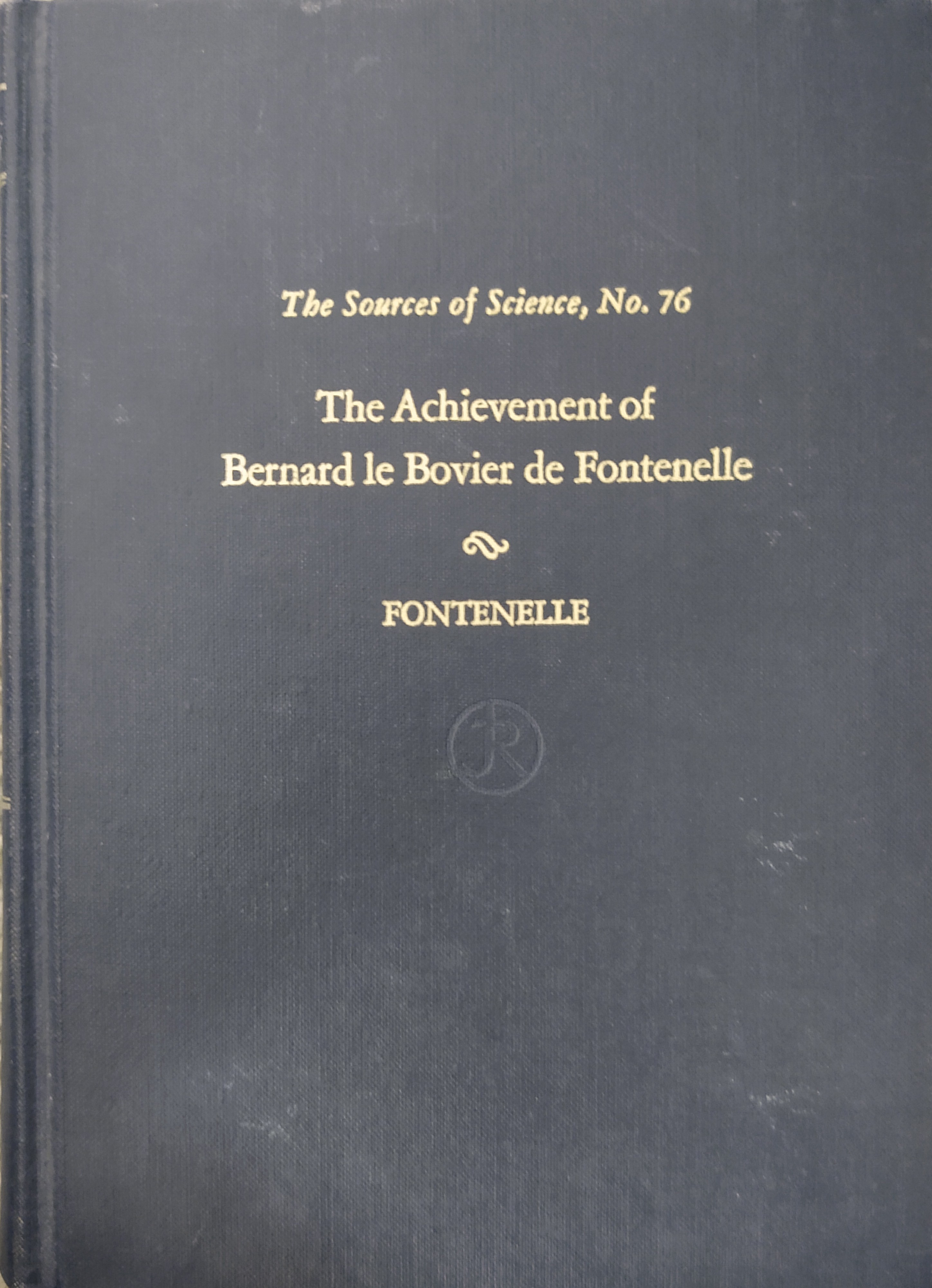Achievement of Bernard le Bovier de Fontenelle