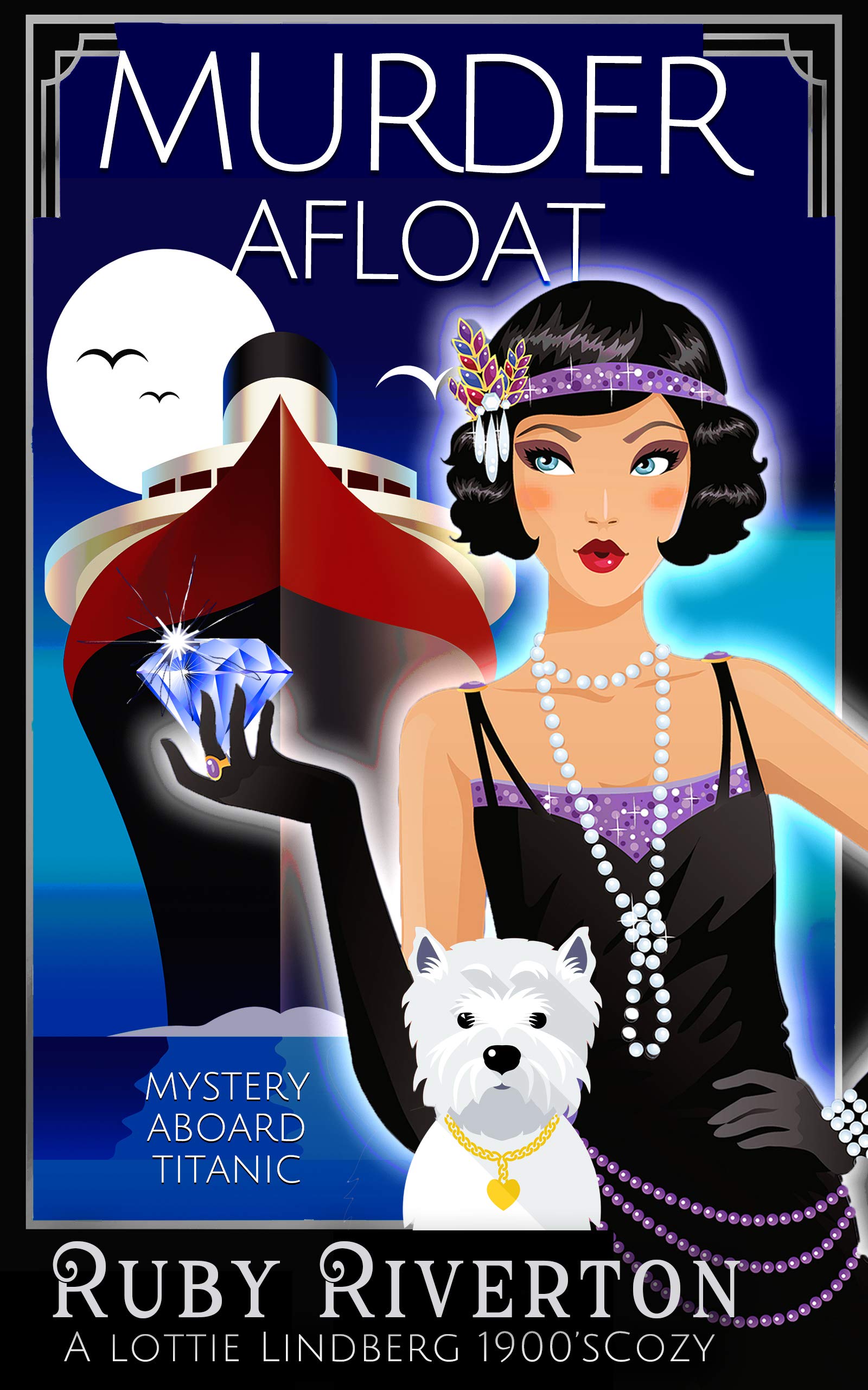 Murder Afloat: A 1900s Historical Cozy Mystery : Lottie Lindberg Series Book #) (Lottie Lindberg Murder Mysteries 1)