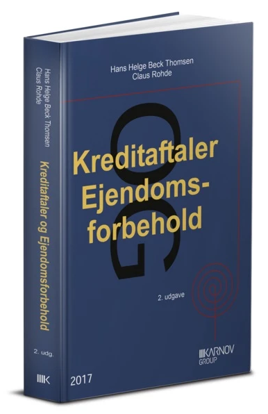 Kreditaftaler og ejendomsforbehold (Paperback)