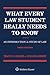 What Every Law Student Really Needs to Know: An Introduction to the Study of Law