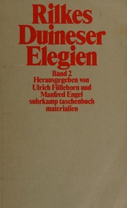 Rilkes "Duineser Elegien". Band 2: Forschungsgeschichte