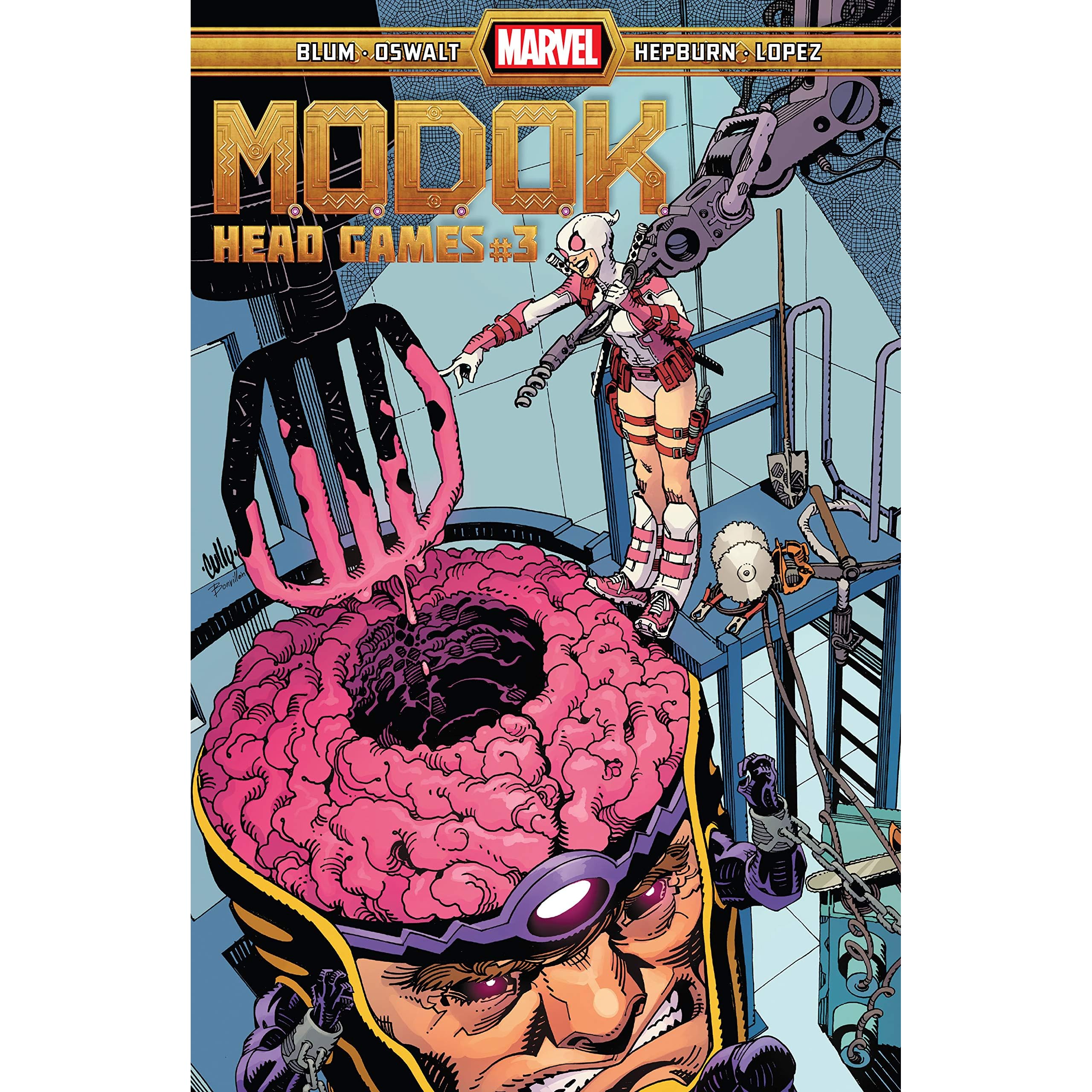 Ian Sharman's review of M.O.D.O.K.: Head Games #3
