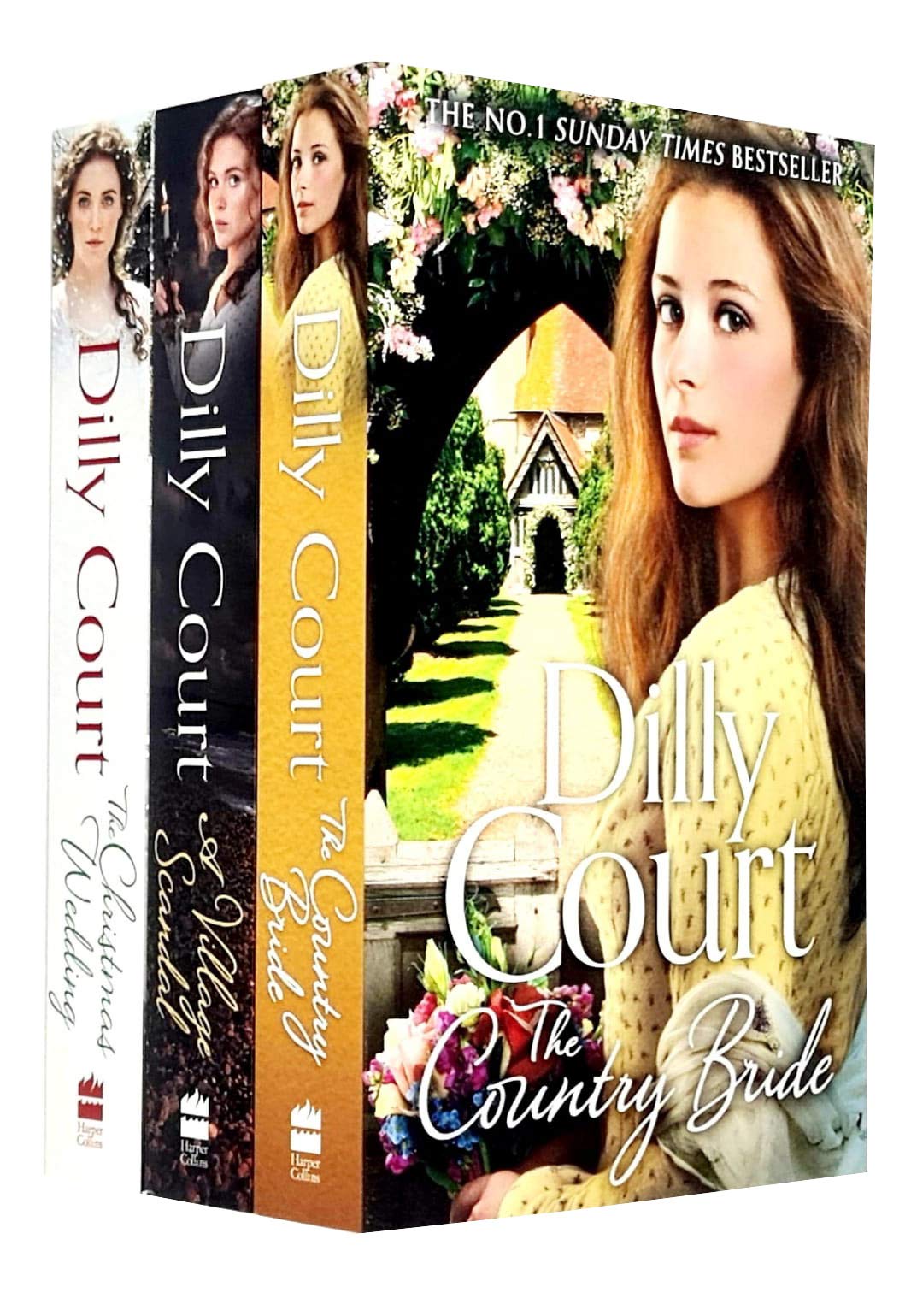 The Christmas Wedding / A Village Scandal / The Country Bride (The Village Secrets #1-3)