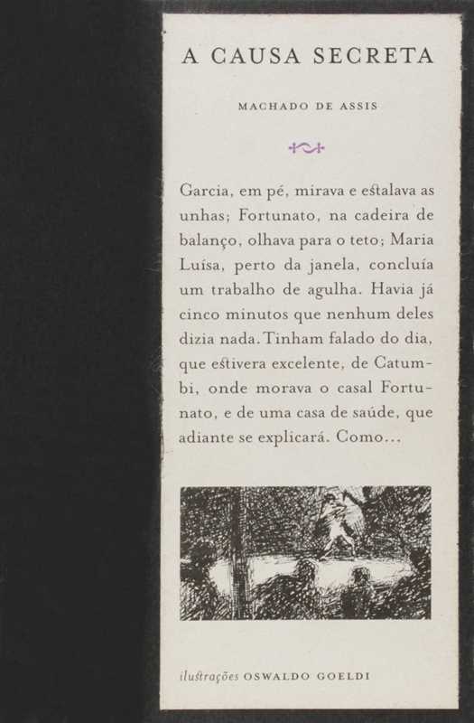 A Causa Secreta (Paperback)