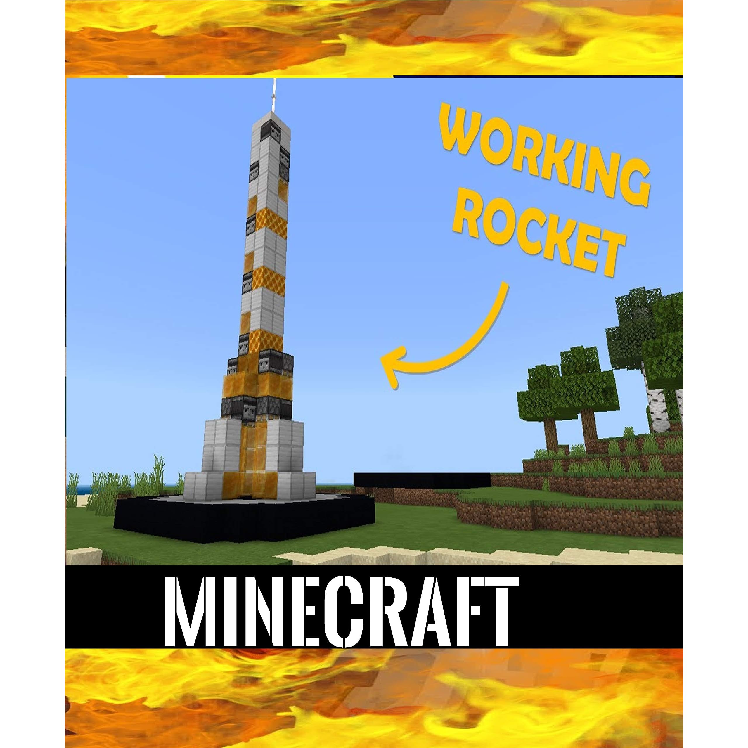 Minecraft How To Make A Working Rocket By Tenisha D Givens
