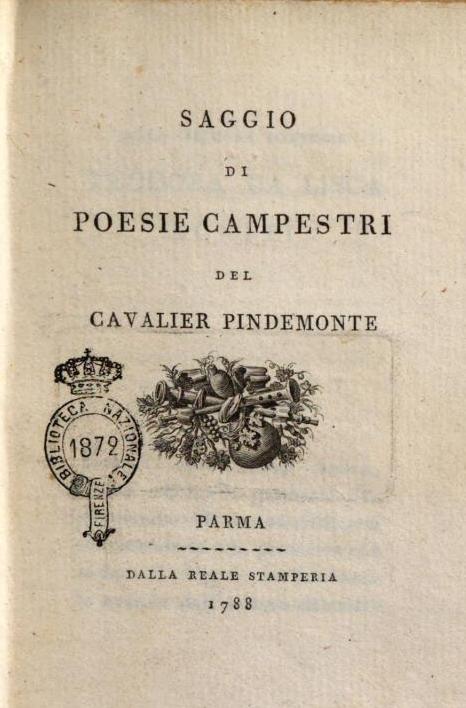 Saggio di poesie campestri (Unknown Binding)