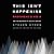 This Isn't Happening by Steven Hyden This Isn't Happening by Steven Hyden