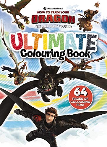 How To Train Your Dragon: The Hidden World: Ultimate Coloring Book (Paperback)