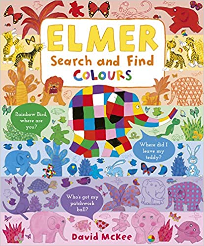 Elmer search and find - colours  (Elmer Search and Find Adventures)