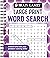 Brain Games - Large Print Word Search (Swirls)