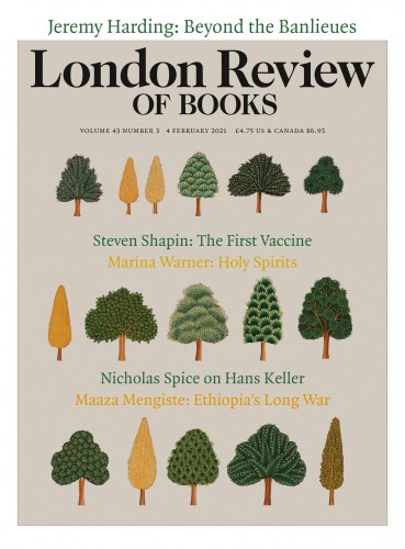 London Review of Books (Vol. 43 No. 3 · 4 Febuary 2021)