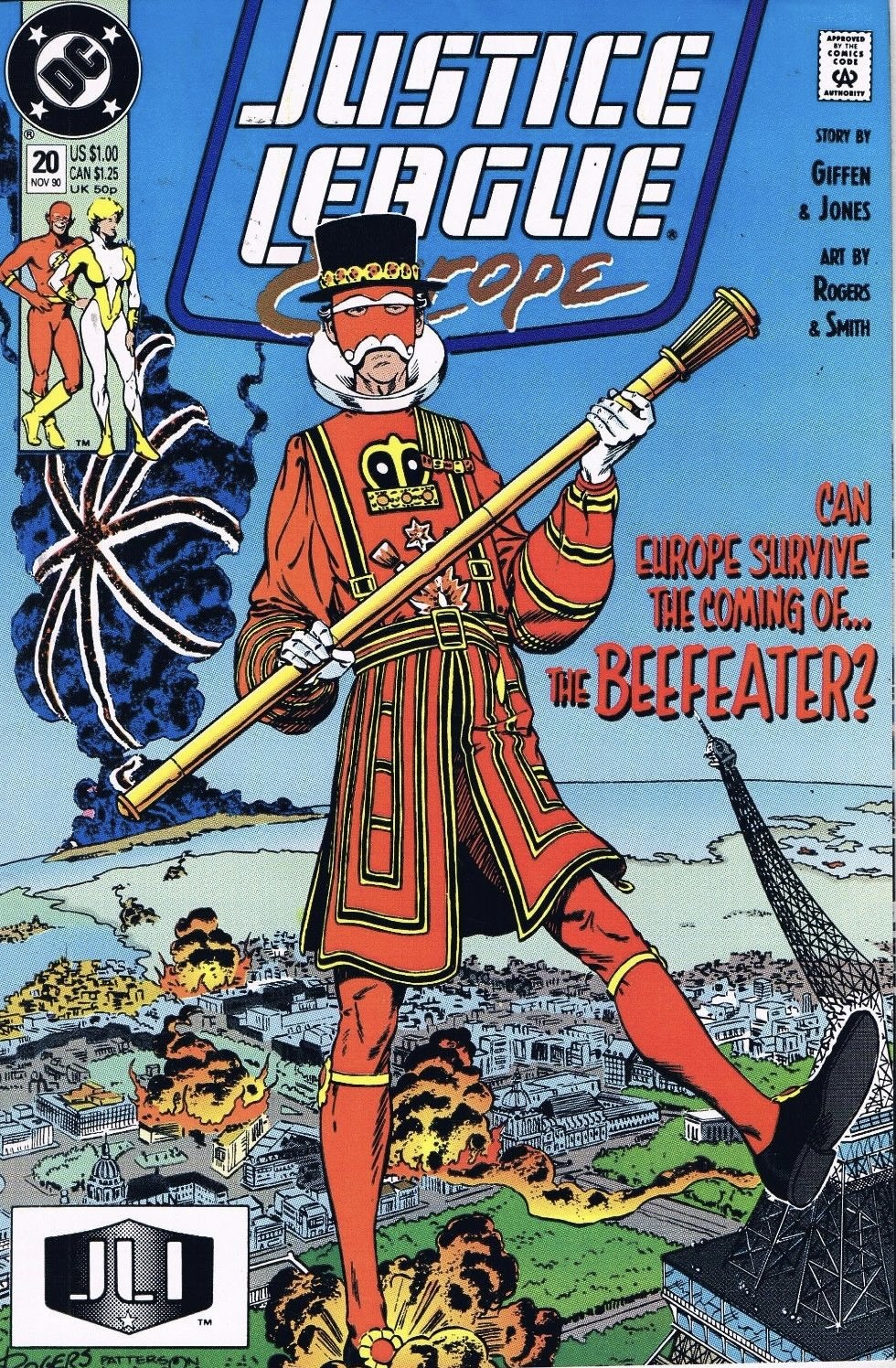 Justice League Europe (1989-1993) #20