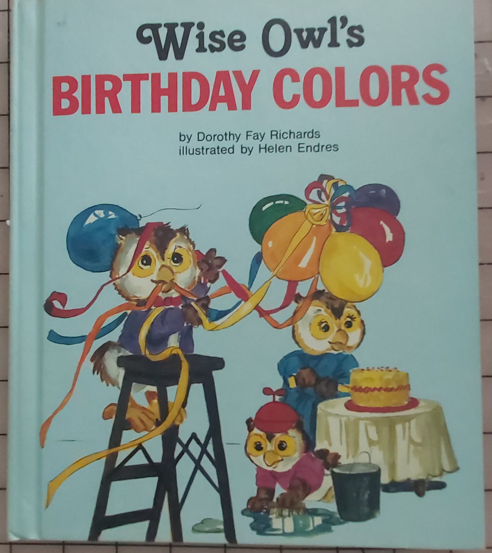 Wise Owl's Birthday Colors