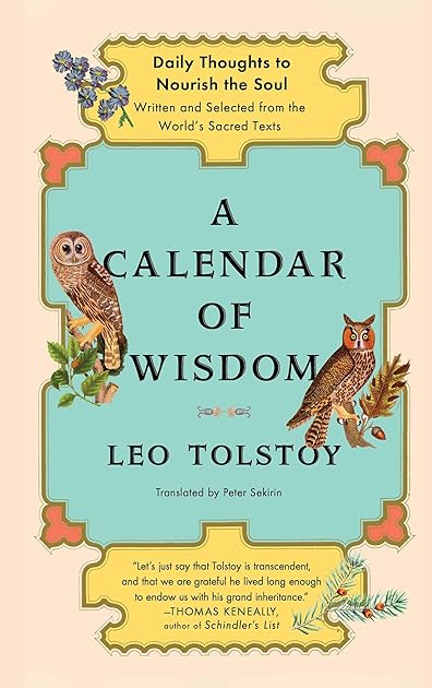 A Calendar of Wisdom: Daily Thoughts to Nourish the Soul