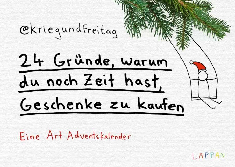 24 Gründe, warum du noch keine Zeit hast, Geschenke zu kaufen