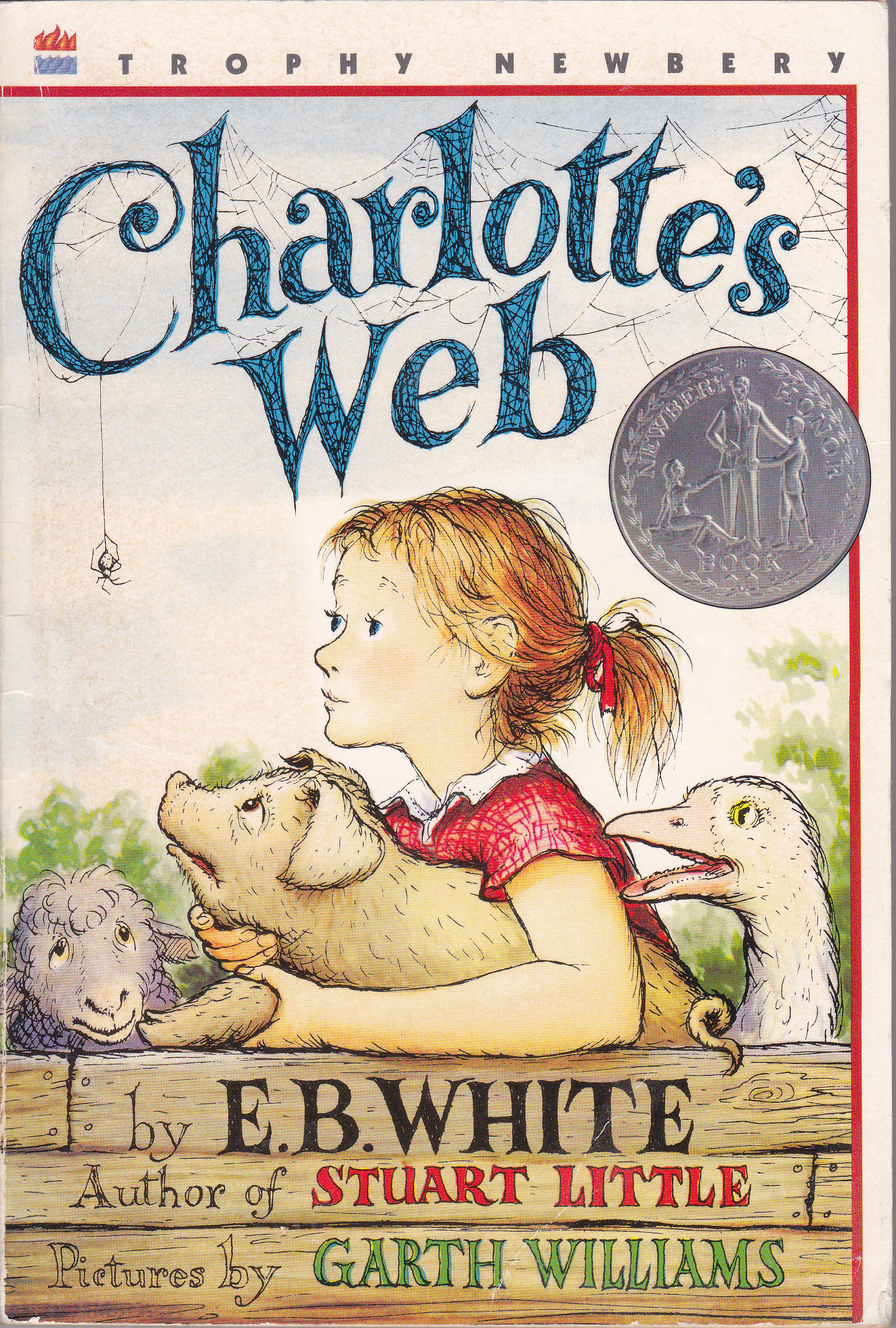 Book cover: Charlotte's Web by E.B. White