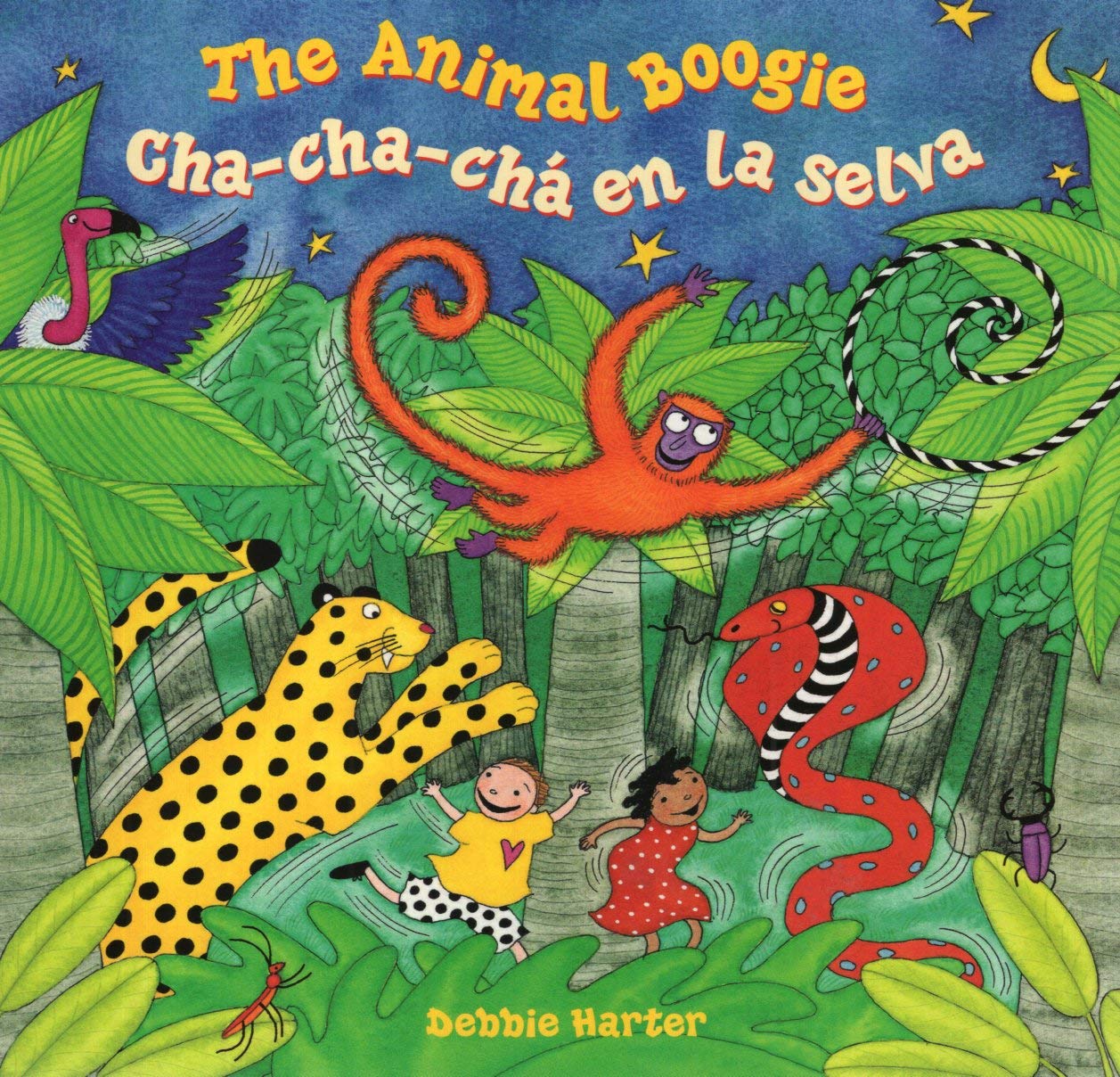 The Animal Boogie (Bilingual Spanish & English) (Barefoot Singalongs) (Spanish and English Edition)