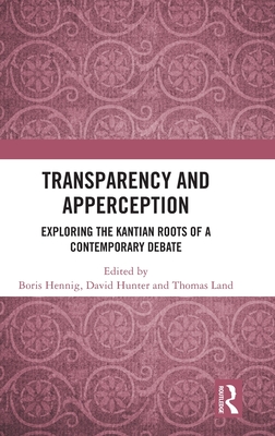 Transparency and Apperception (Hardcover)