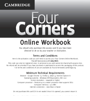 Four Corners Level 4 Online Workbook: Standalone for Students