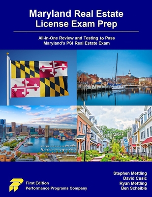 EBOOK Maryland Real Estate License Exam Prep: All-in-One Review and Testing to Pass Maryland's PSI Real Estate Exam