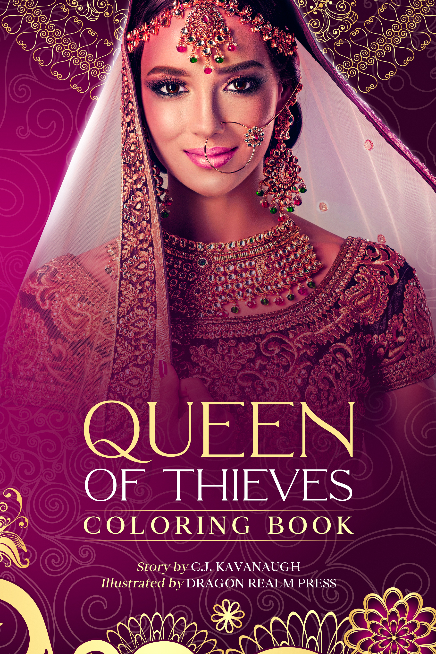 Queen of Thieves: Coloring Book