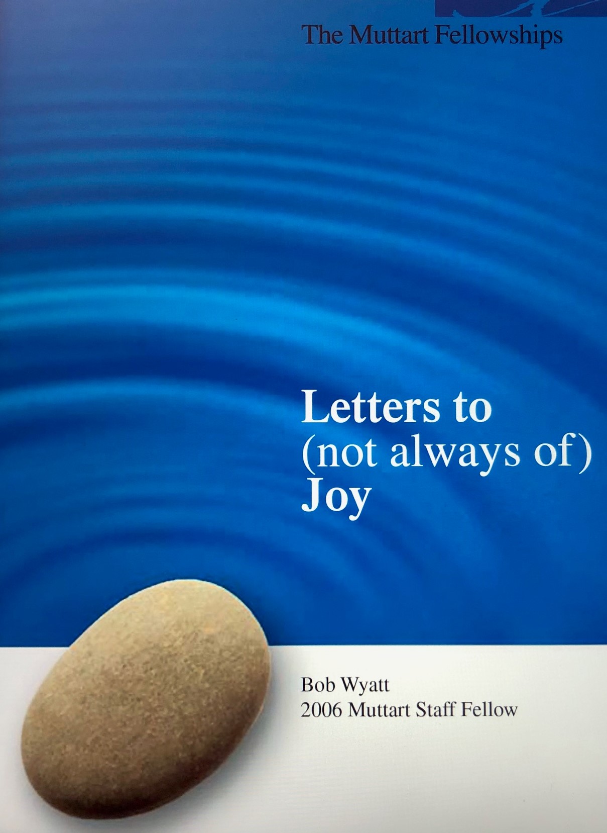 Letters to (not always of) Joy
