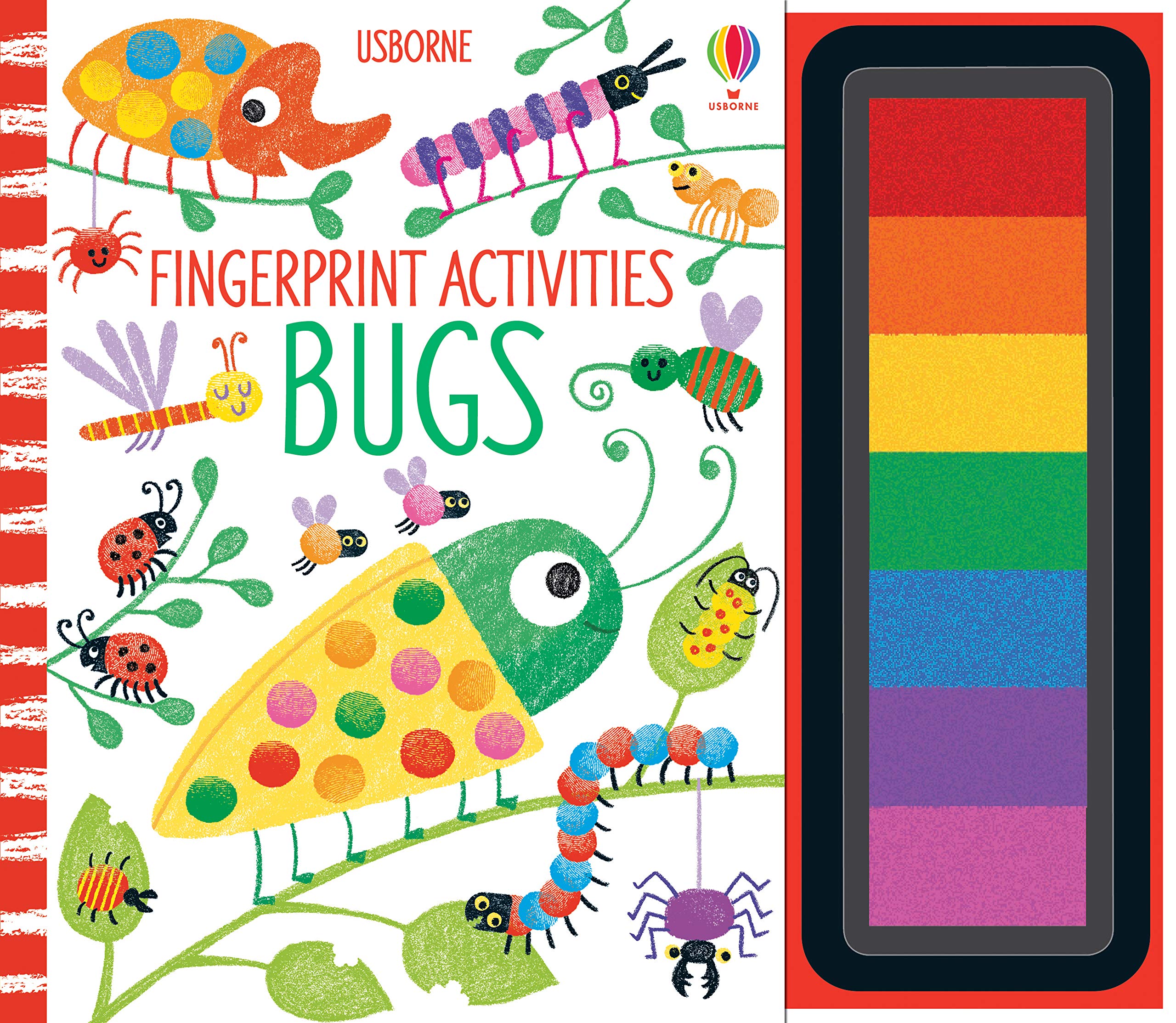 Fingerprint Activities Bugs (Spiral-bound)