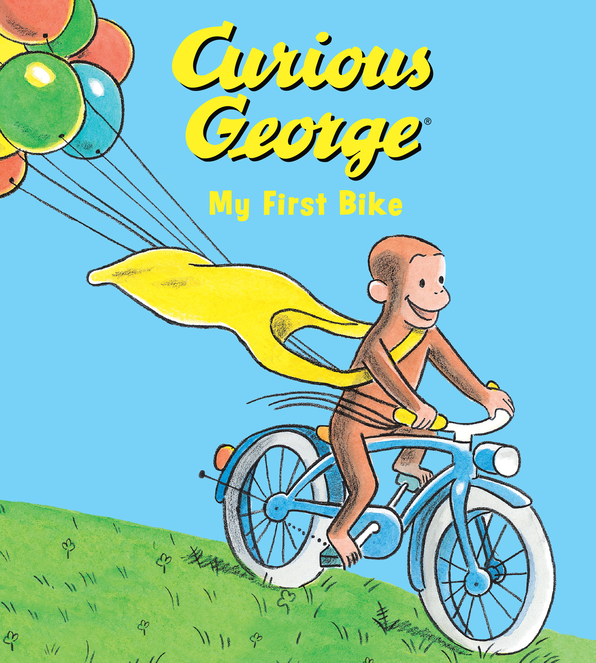 Curious George My First Bike: A Charming Padded Board Book Featuring the Classic Beloved Monkey and His New Bike