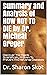 Summary and Analysis of HOW NOT TO DIE by Dr. Micheal Greger by Sharon Skot