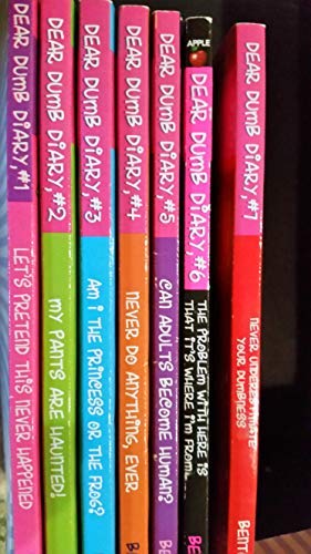 Dear Dumb Diary Set, Books 1-7 (Let's Pretend This Never Happened; My Pants Are Haunted!; Am I the P (Paperback)