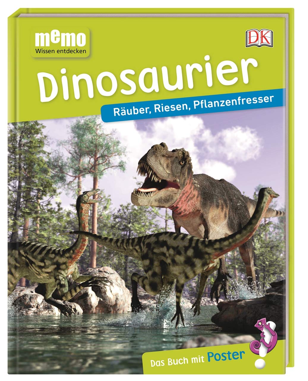 memo Wissen entdecken - Dinosaurier: Räuber, Riesen, Pflanzenfresser (Hardcover)