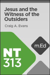 NT313 Jesus and the Witness of the Outsiders