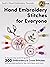 Hand Embroidery Stitches for Everyone, 2nd Edition by Juby Aleyas Koll Hand Embroidery Stitches for Everyone, 2nd Edition by Juby Aleyas Koll