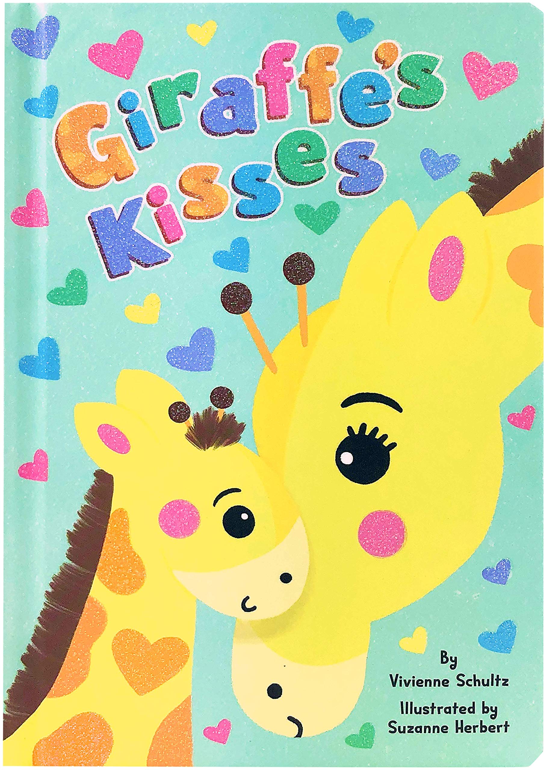 Giraffe's Kisses - Sparkle Board Book - Novelty Book (Board book)