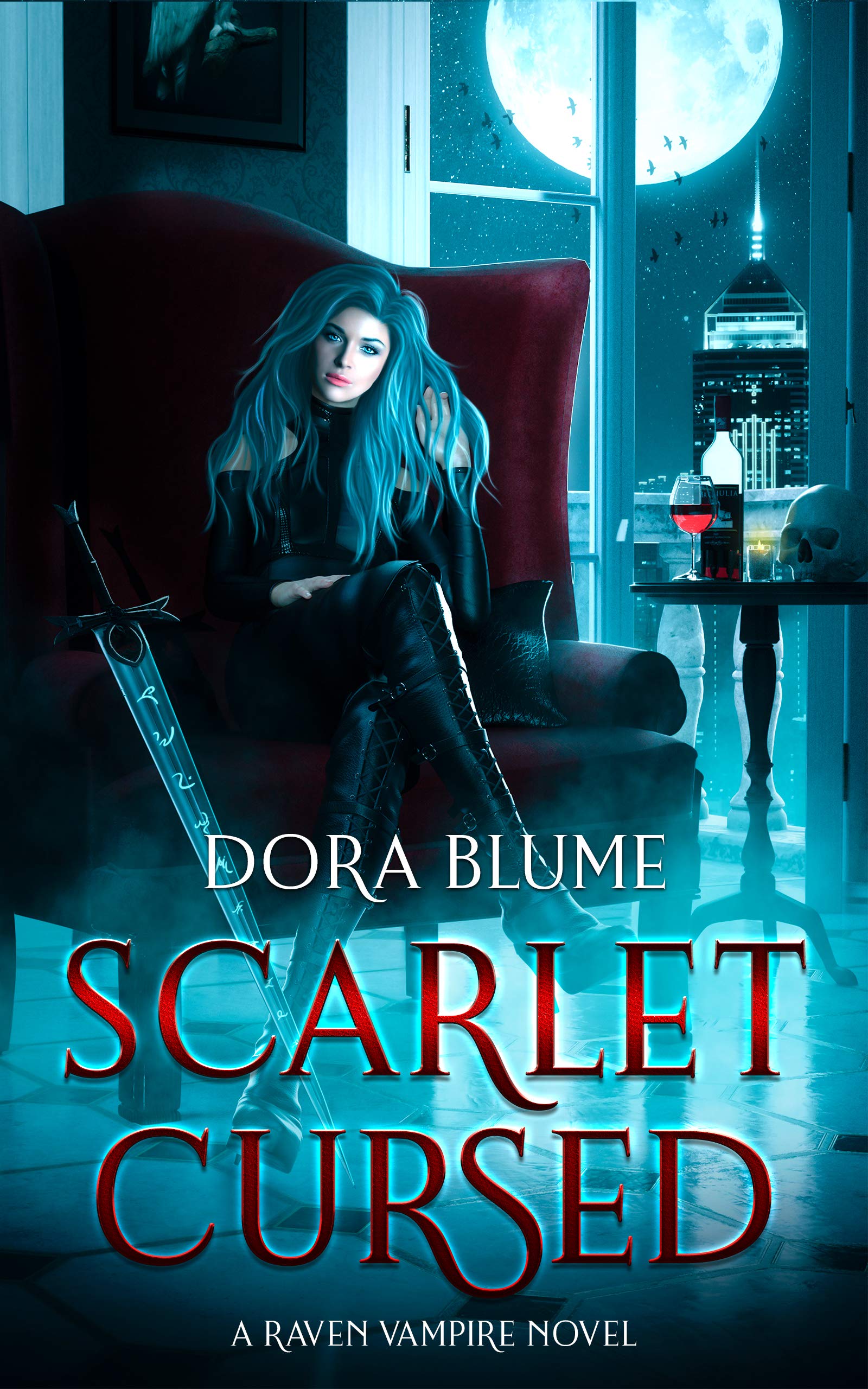 Scarlet Cursed (The Raven Vampire Assassin, #1)