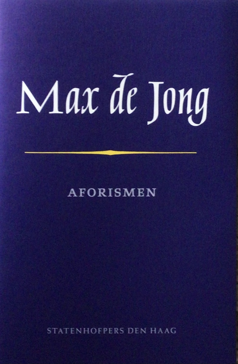 Aforismen (Saldencahiers, #4)