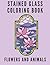 Stained Glass Coloring Book...