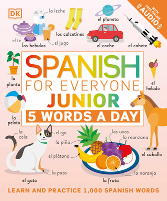 Spanish for Everyone Junior: 5 Words a Day (Paperback)