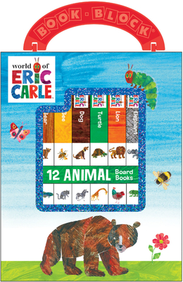 World of Eric Carle, My First Library Animal Board Book Block 12-Book Set - PI Kids (Board Book)