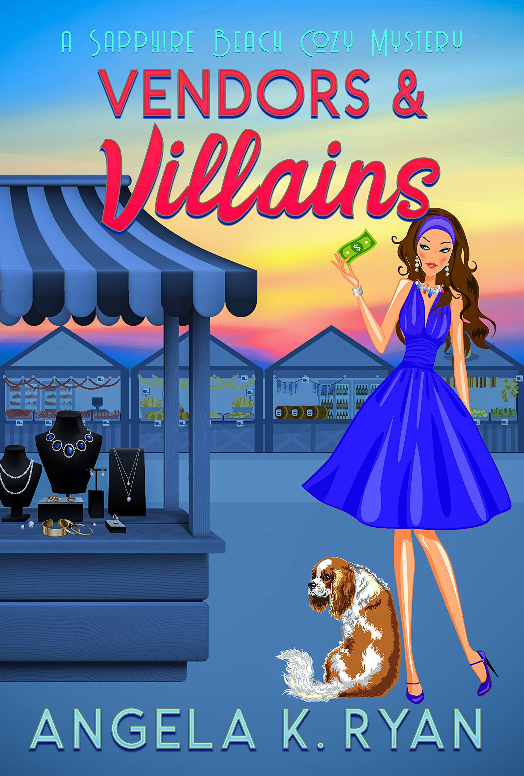 Vendors and Villains: A Short Cozy Mystery (Sapphire Beach Cozy Mystery Series)